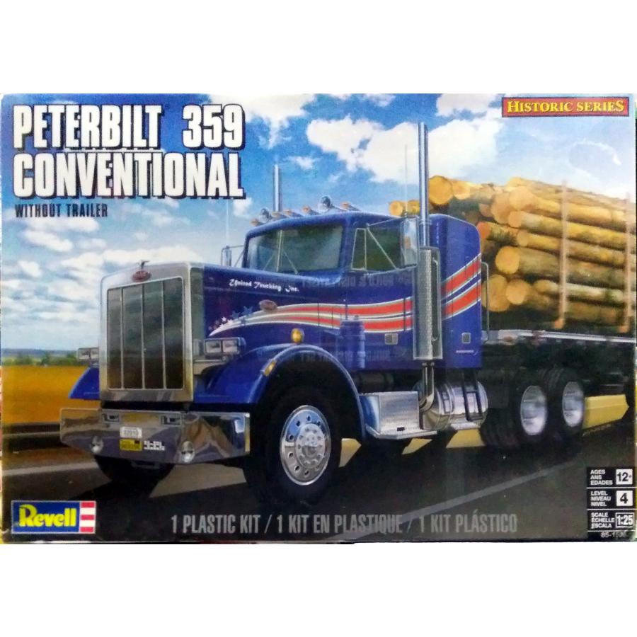 レベル アメリカ ピータービルト359 コンベンショナル 1/25 アメリカ