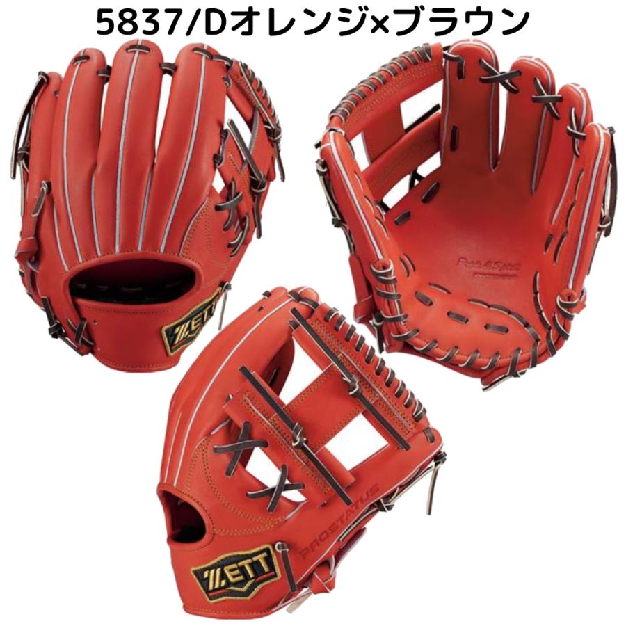 ゼット（ZETT） プロステイタス PROSTATUS 軟式用グラブ 内野手用