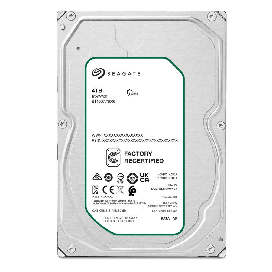 Seagate（シーゲイト） Seagate IronWolf 4TB 3.5インチ NAS用HDD