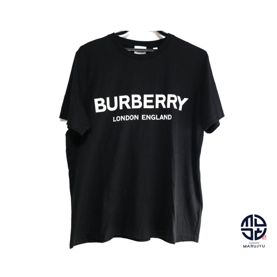 BURBERRY（バーバリー） ロゴ ブラック Tシャツ メンズ 半袖 服