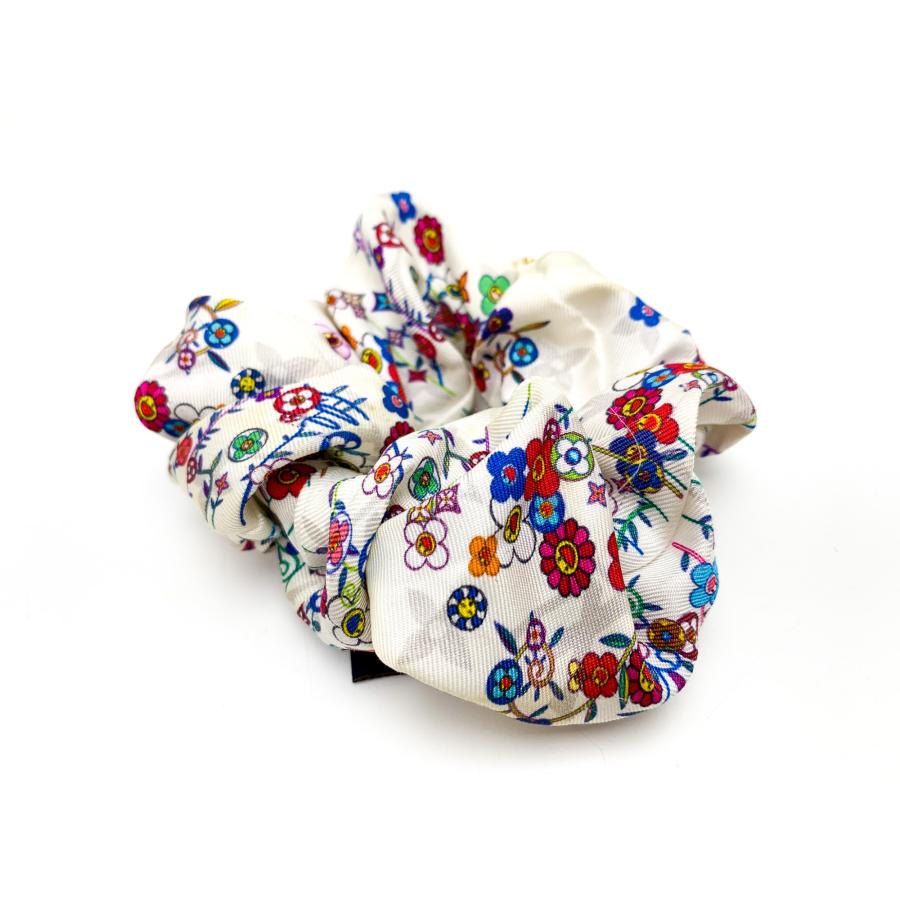 LOUIS VUITTON ルイヴィトン LV×TM 村上隆コラボ シュシュ M96074