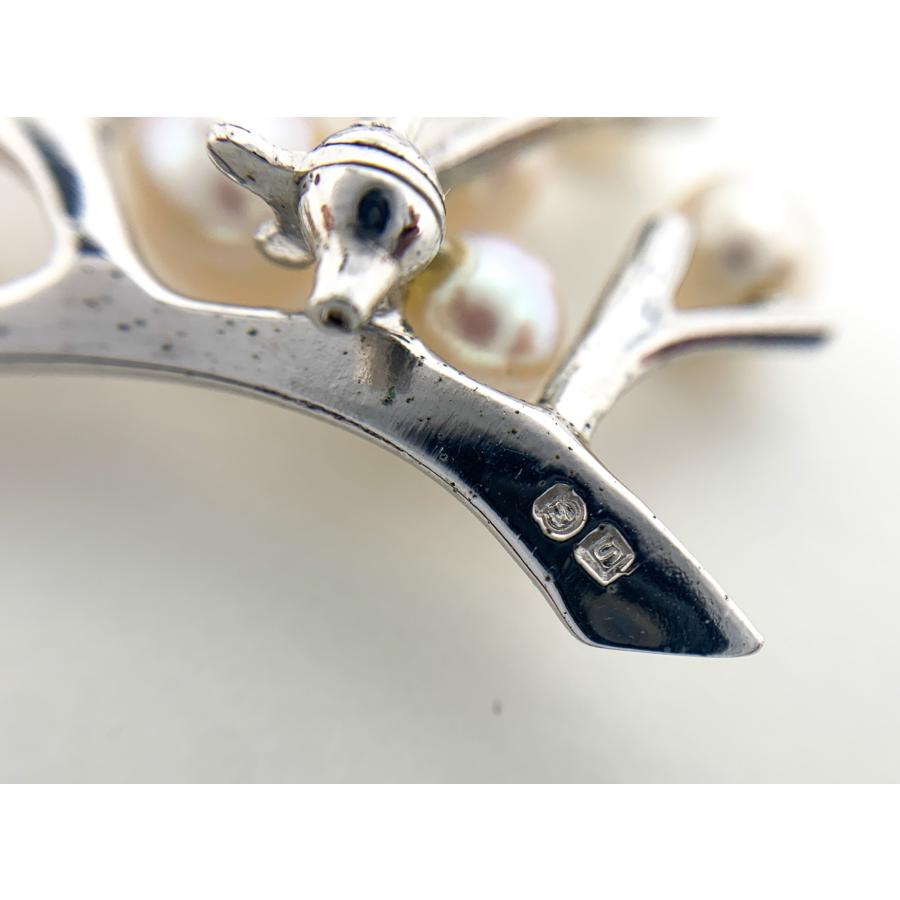 MIKIMOTO ミキモト SILVER シルバー Kofuku no ki 幸福の木 アコヤ