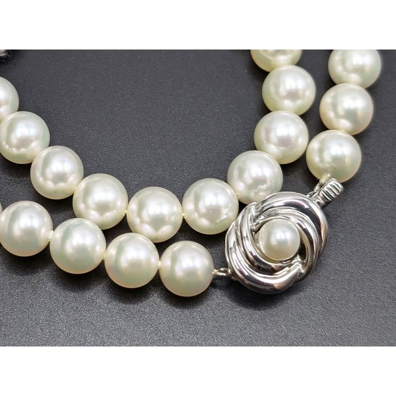 TASAKI（タサキ） 田崎真珠 パールネックレス 43cm 7.5mm〜8.0mm真珠 S