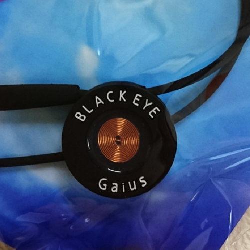 ブラックアイガイアスネックレス 生体電流 シリコンネックレス 電磁波