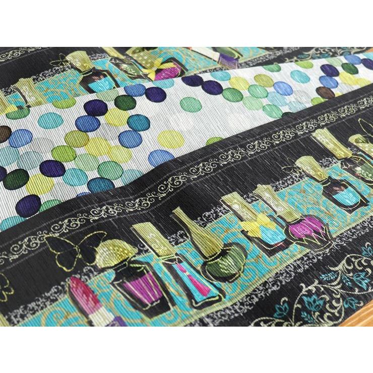 おしゃれ！最終価格半幅帯正絹ブランド召しませ花 nail polish