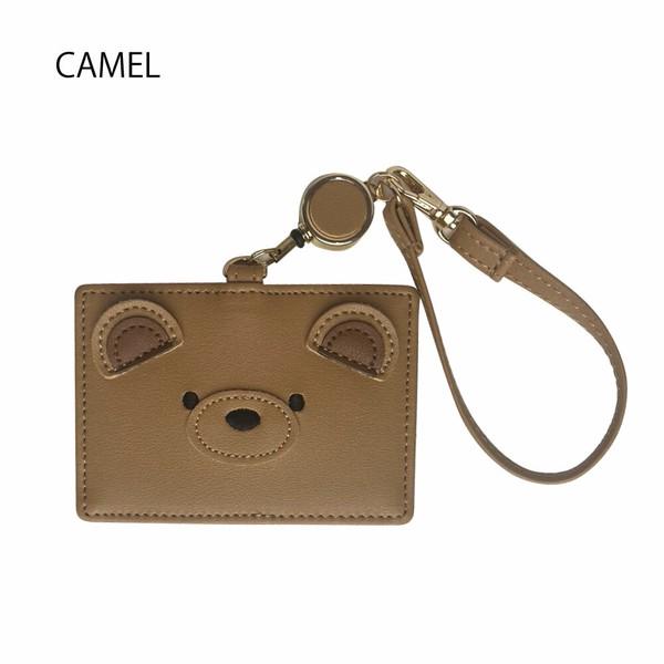 サニーサイド くまくん リールパスケース ICカードケース JW-0550