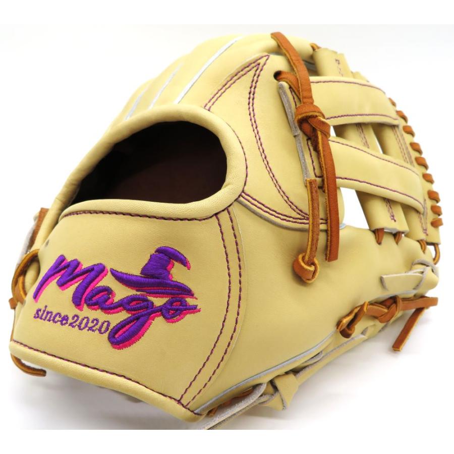 硬式グラブ Mago マーゴ MAGO 内野手用 店舗別注 I02型 I型 指股無し