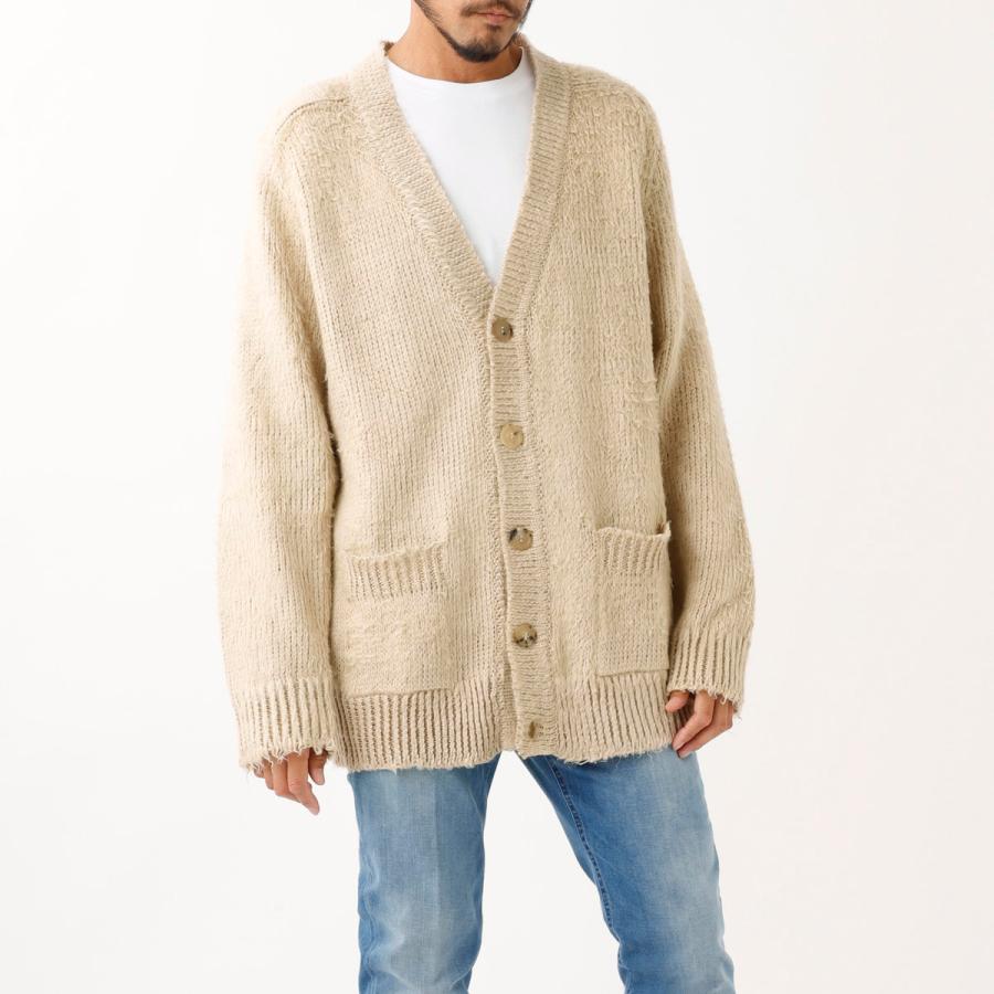 Maison Margiela（メゾンマルジェラ） ニットカーディガン ベージュ