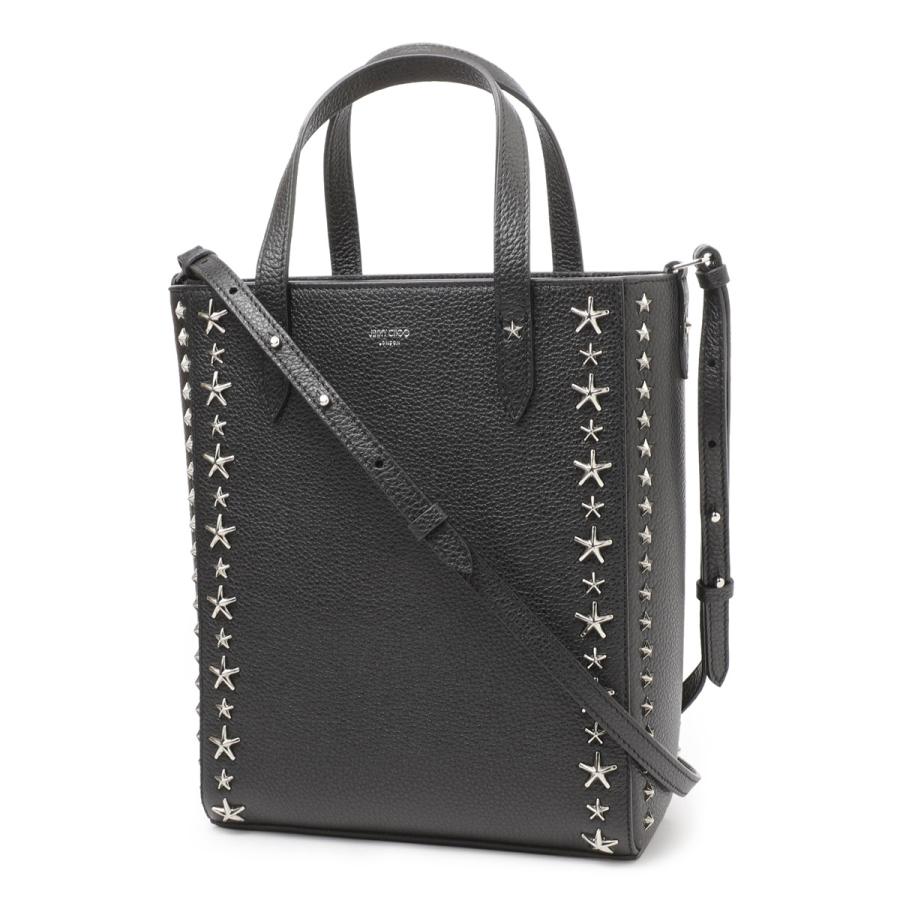 JIMMY CHOO（ジミーチュウ） トートバッグ 2WAY PEGASI N/S ブラック