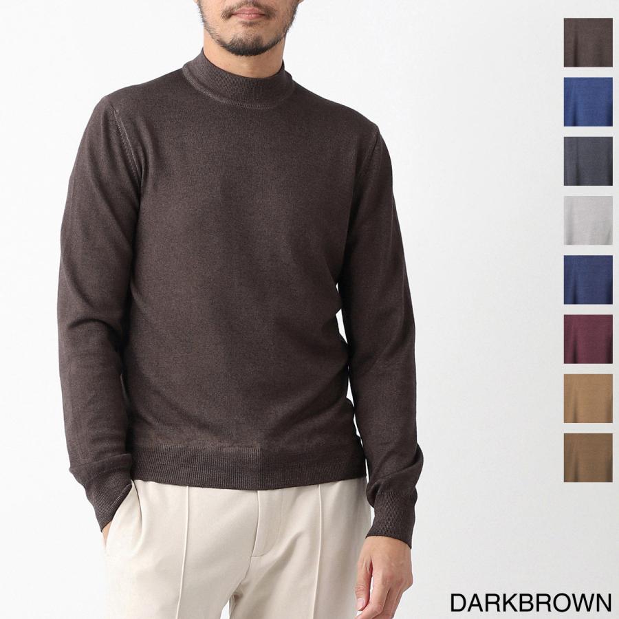 Gran Sasso（グランサッソ） モックネック ニット LUPPETTO M/L