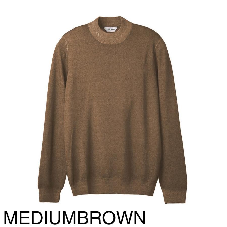 Gran Sasso（グランサッソ） モックネック ニット LUPPETTO M/L