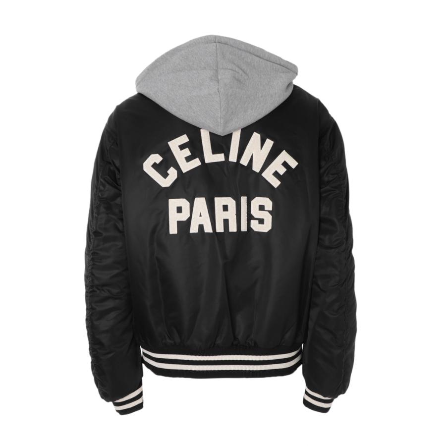 CELINE（セリーヌ） 中綿入りフーデッドブルゾン OVERSIZED HOODED