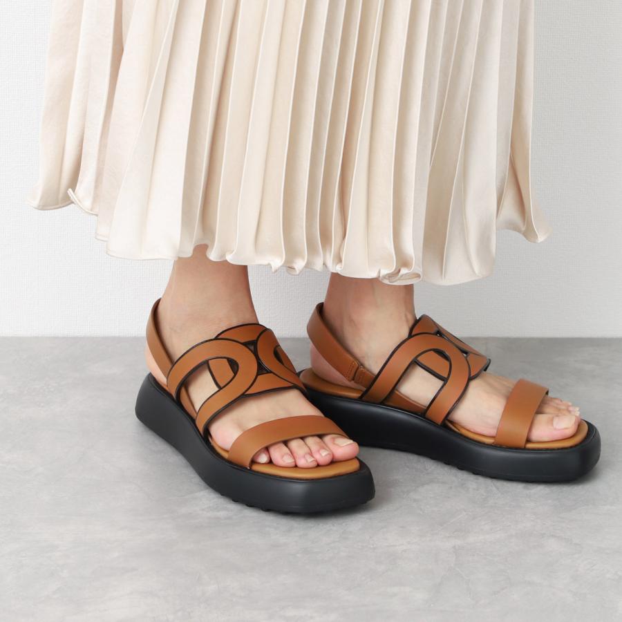 TOD'S（トッズ） TODS サンダル MIDOU ブラウン レディース