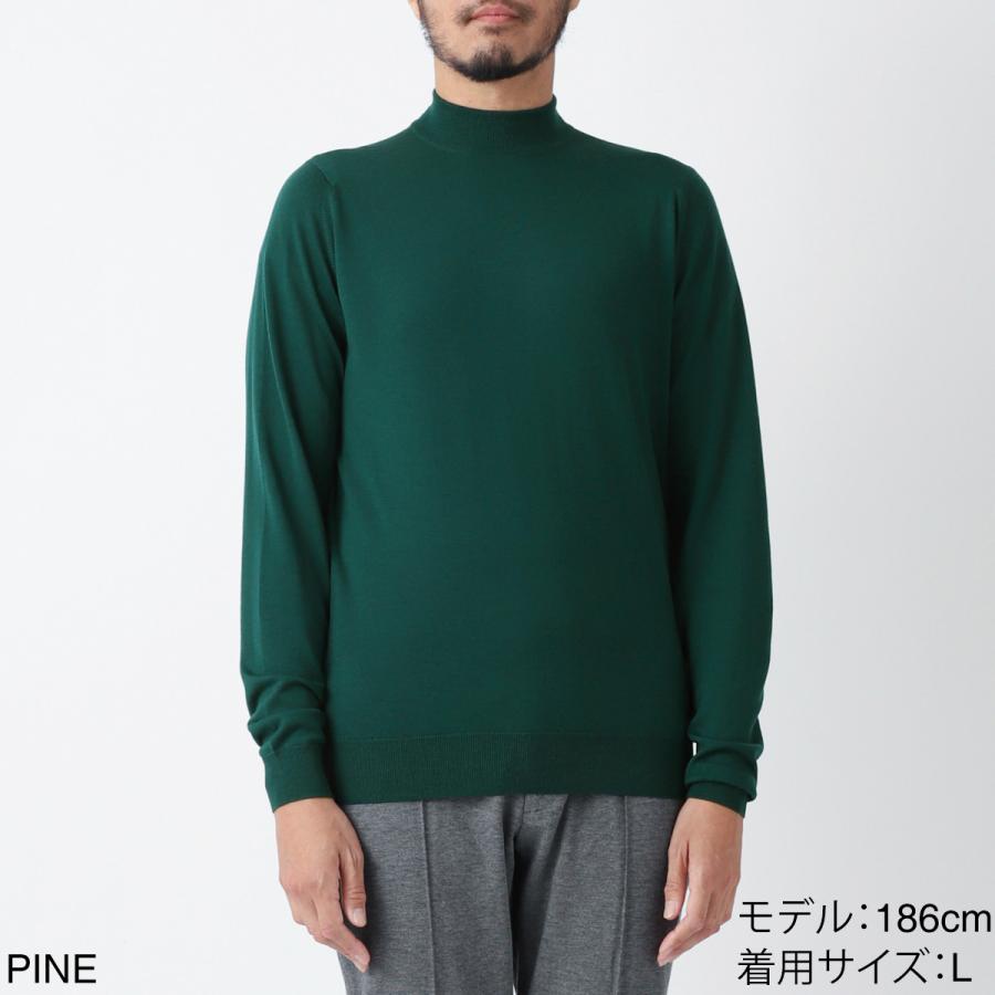 JOHN SMEDLEY（ジョンスメドレー） モックネック ニット HARCOURT