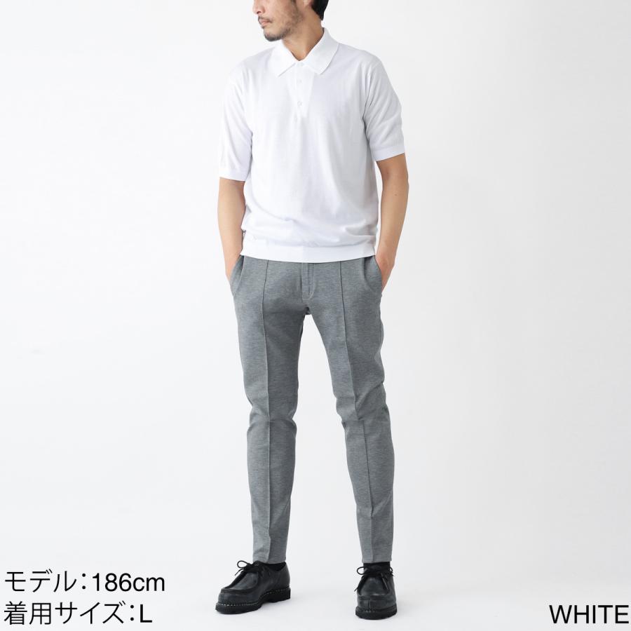 JOHN SMEDLEY（ジョンスメドレー） ニットポロシャツ ISIS シー