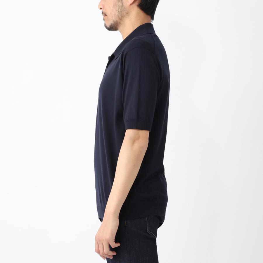 JOHN SMEDLEY（ジョンスメドレー） ニットポロシャツ ISIS シー