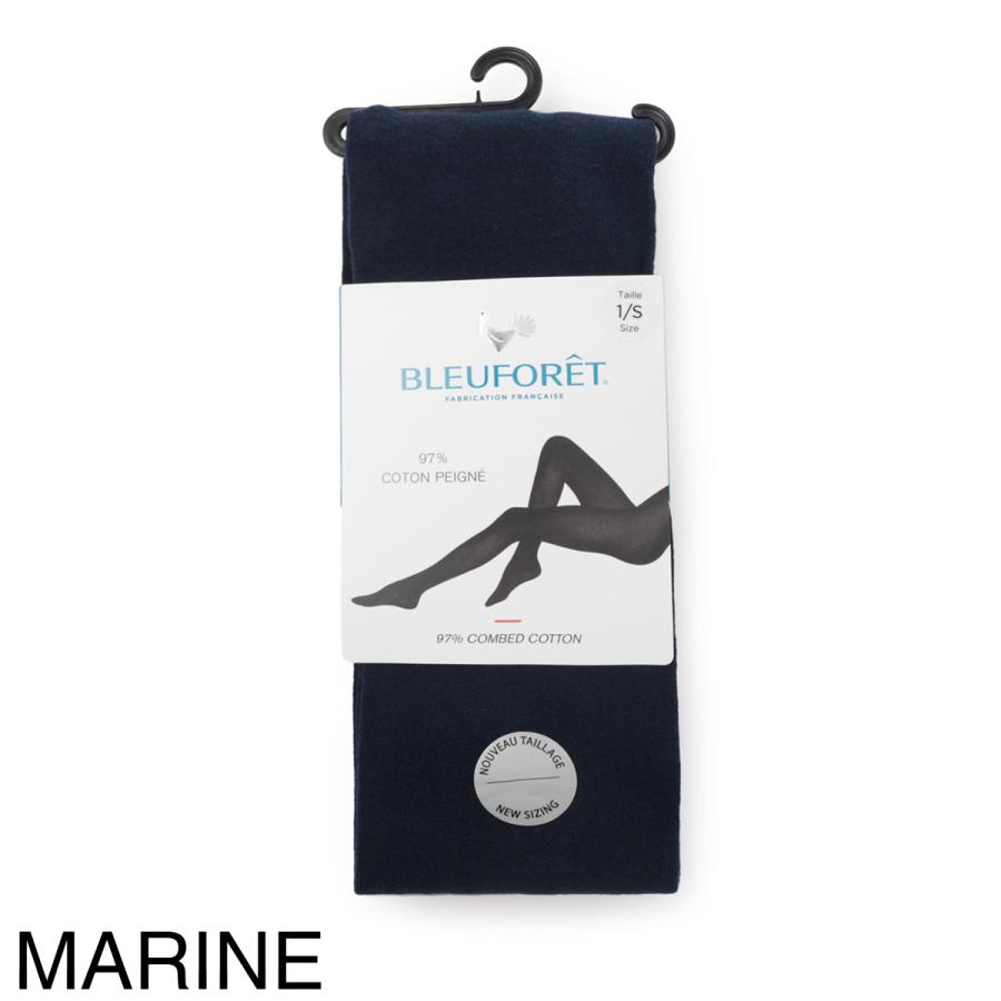BLEU FORET（ブルーフォレ） コットンタイツ COLLANT VELOUTE 3213 旧