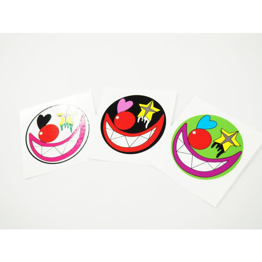 maniaccollections ピエロ ステッカー ((白)) pierrot 車 バイク