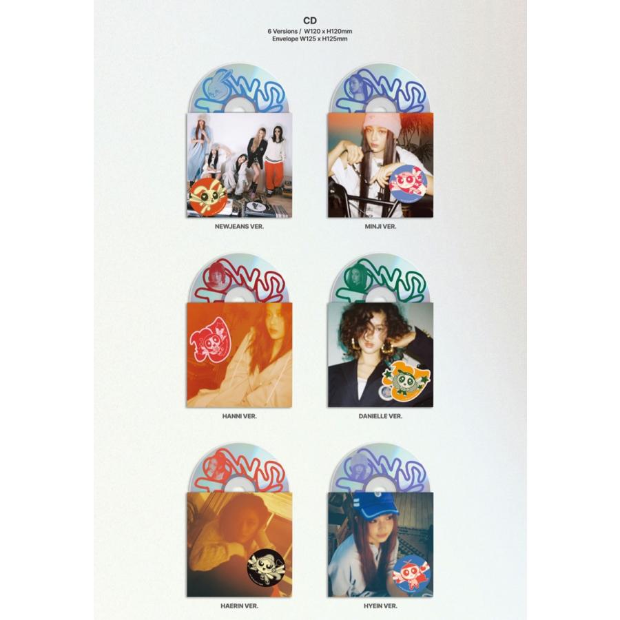 メンバー選択可] NewJeans 公式グッズ How Sweet / DOUBLE SINGLE