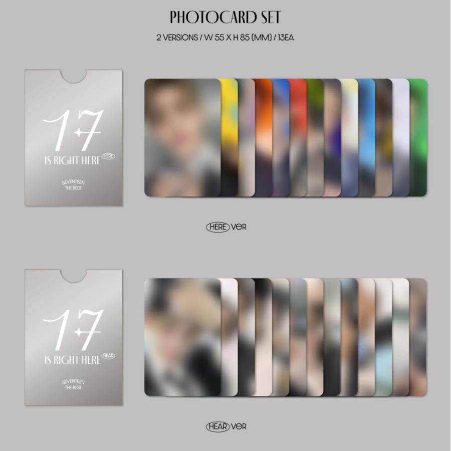 バージョン選択可] SEVENTEEN 公式グッズ BEST ALBUM [17 IS RIGHT