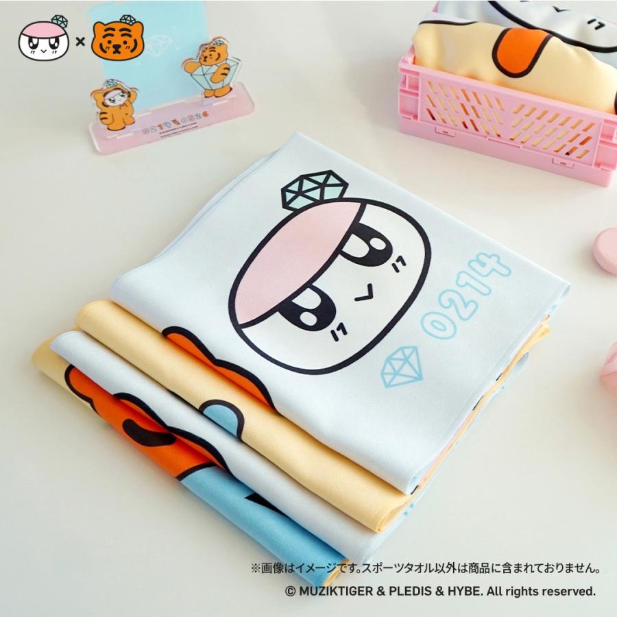 SEVENTEEN 公式グッズ BONGBONGEE x MUZIK TIGER スポーツタオル
