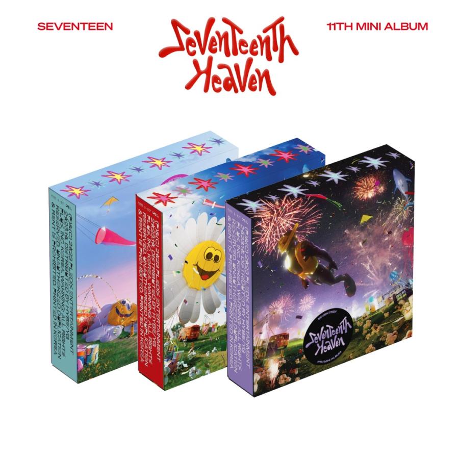 バージョン選択可] SEVENTEEN 公式グッズ HEAVEN 11TH MINI ALBUM CD
