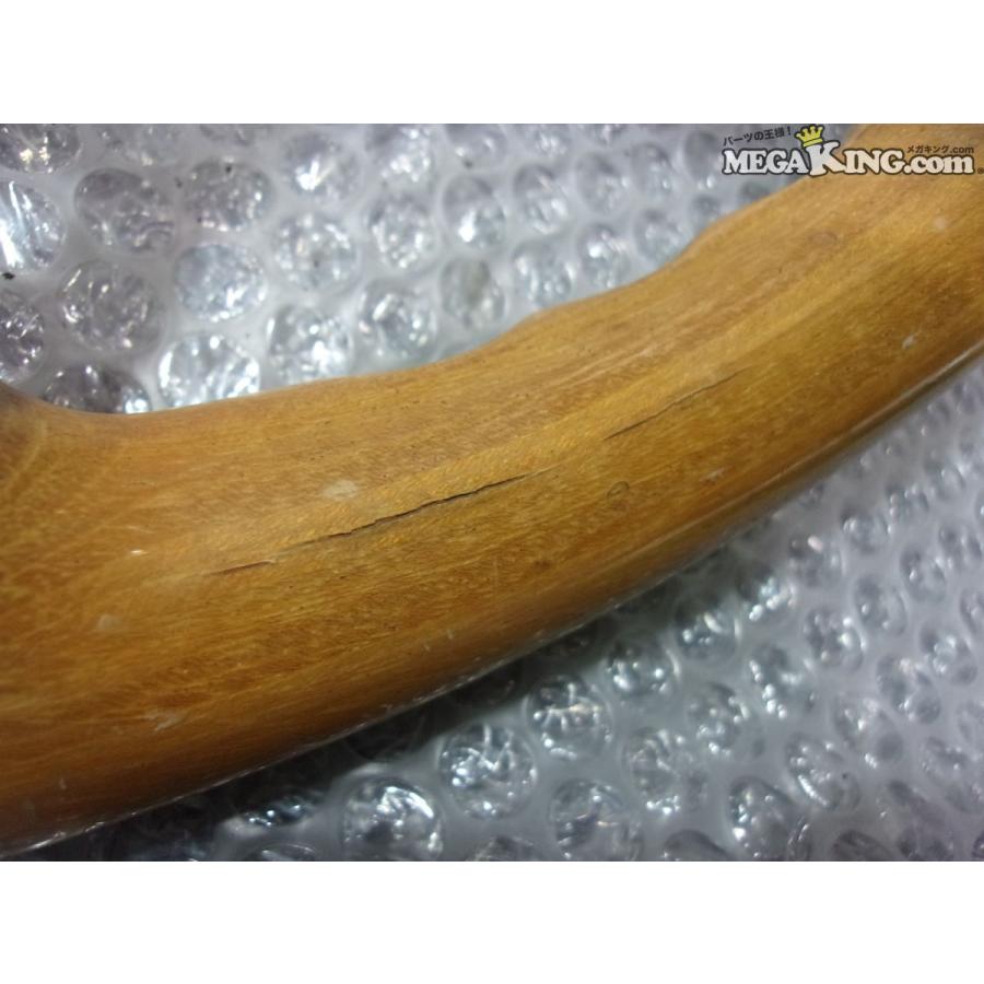 OBA オバ ステアリング ハンドル オバハン ウッド 約33cm 汎用 / 2S8