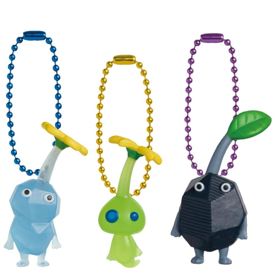 3種アソートセット〕バンダイ ピクミン マスコット&フルーツグミ2