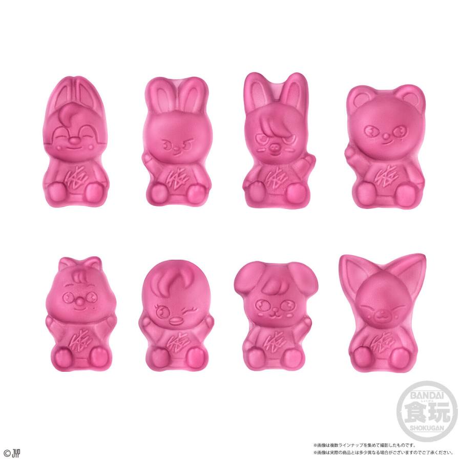 選べる2種アソートセット〕バンダイ SKZOO グミ＆チャーム ( Stray