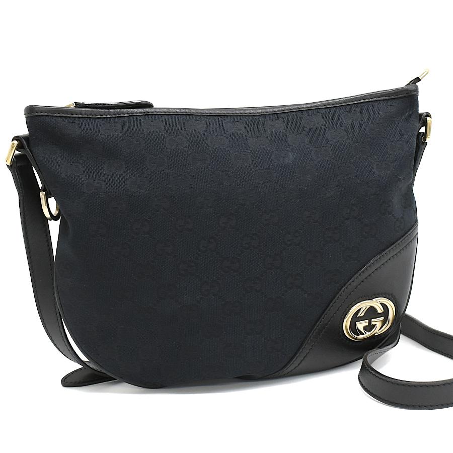 GGキャンバス グッチ ニューブリット クロスボディ ショルダーバッグ