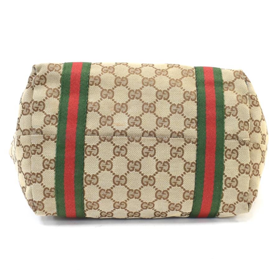 GUCCI（グッチ） ミニトートバッグ 137396 GGキャンバス シェリー