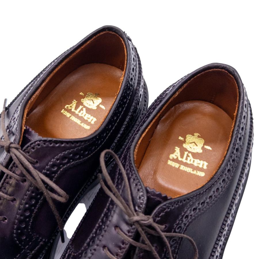 未使用/Alden/オールデン/コードバン/バーガンディ/ロングウィング/975