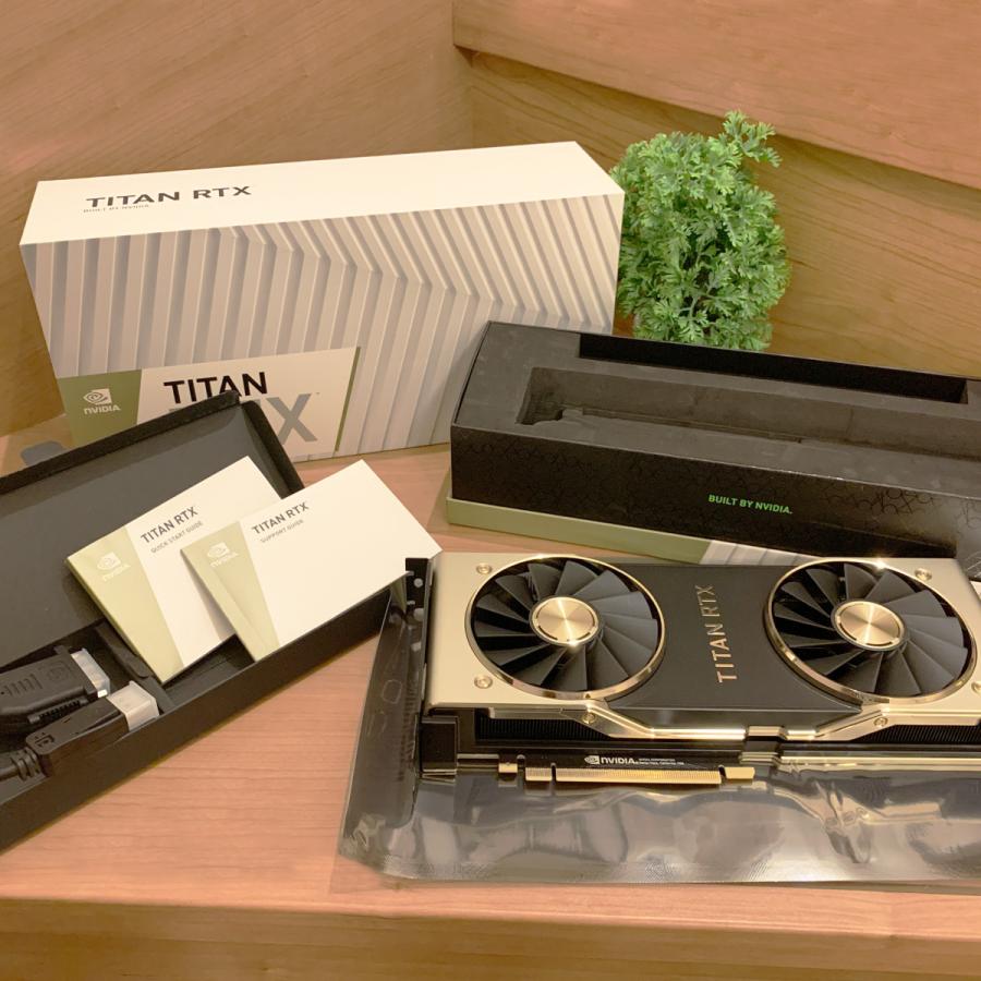 中古】グラフィックボード NVIDIA TITAN RTX PCIExp 24GB GDDR6 全国