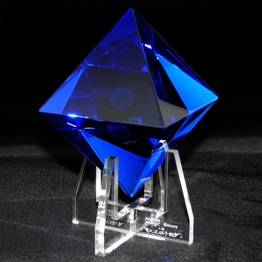 エヴァンゲリオン 第六の使徒 クリスタルオブジェ ラミエル 高級 置物