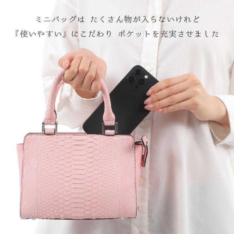 Riamasa（リアマッサ） ハンドバッグ パイソン レディース ブランド 本