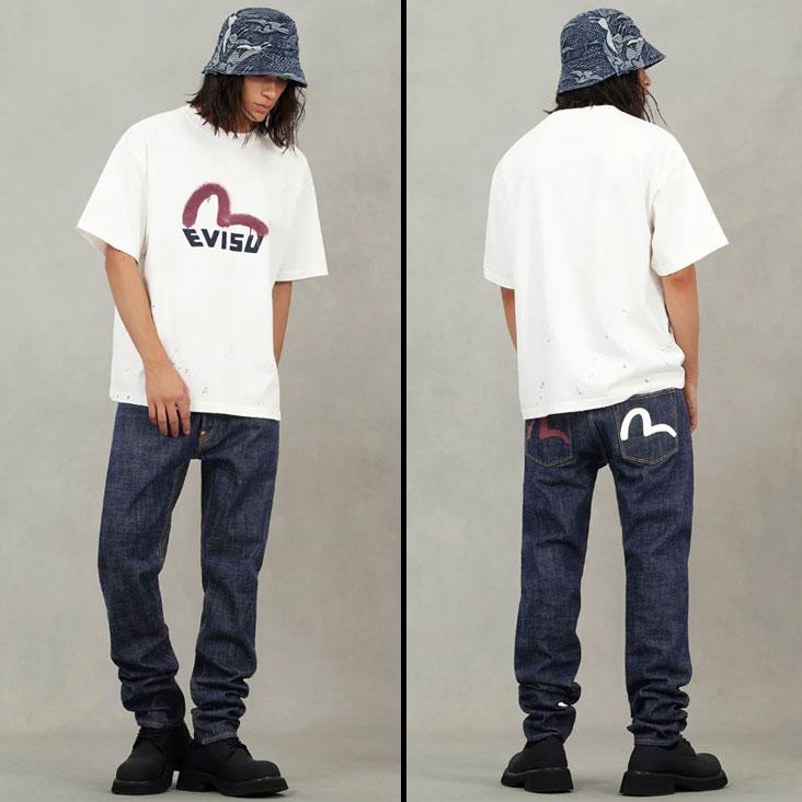 EVISU（エヴィス） 紅白カモメ ジーンズ カモメプリントポケット