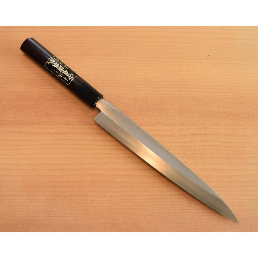 高級包丁 柳刃包丁 7寸 銀紙3号 銀三 紫檀柄 高品質 日本製 切れ味抜群