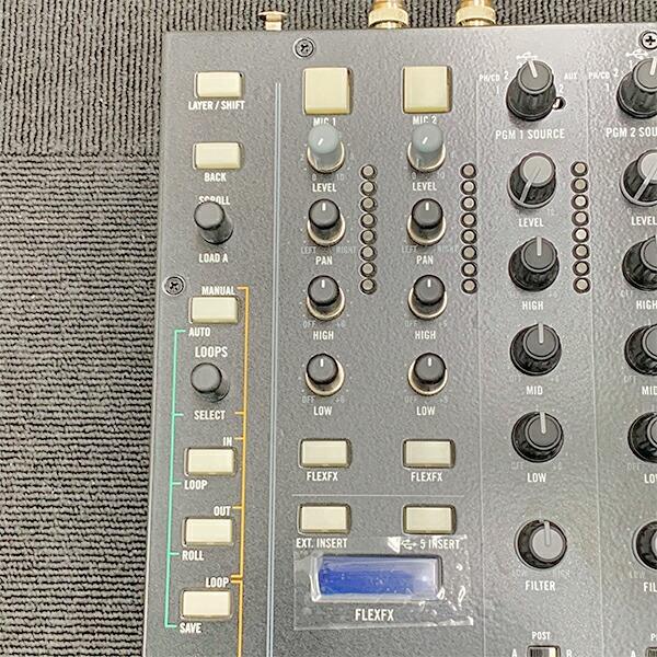 中古品》RANE SIXTY EIGHT レーン DJミキサー PC2台接続可能 Serato DJ