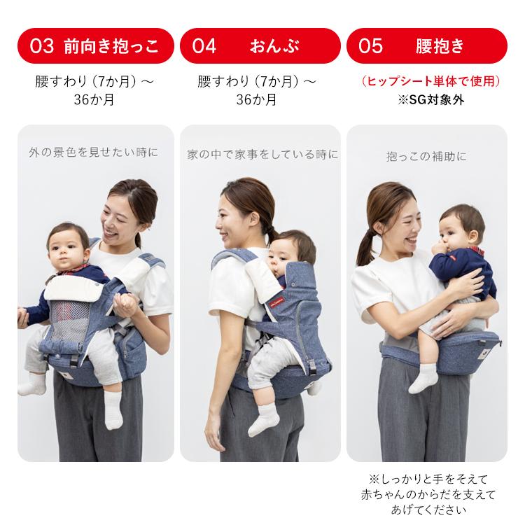 MIKI HOUSE（ミキハウス） × ポグネー ヒップシート キャリア