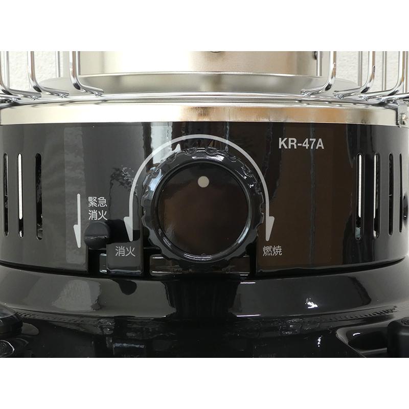 TOYOTOMI（トヨトミ） KR-47A(B) 対流型 石油ストーブ ブラック