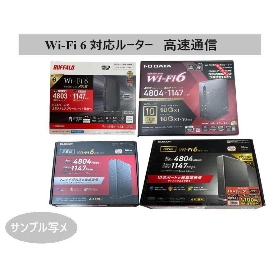 Wi-Fi6対応 ルーター4804/4803Mbps+1147Mbps IPv6対応 MIXメーカー