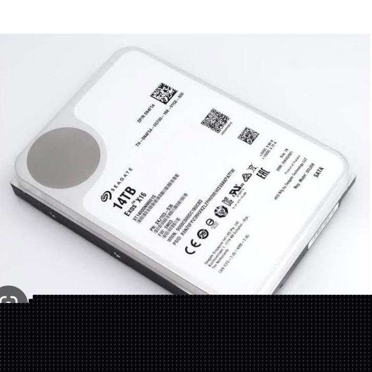 Exos Seagate X16 3.5” 内蔵HDD 14TB SATA600 7200rpm 256MB