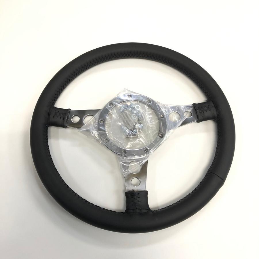 モトリタMK4レザーステアリング・13インチフラット : ミニマルヤマ