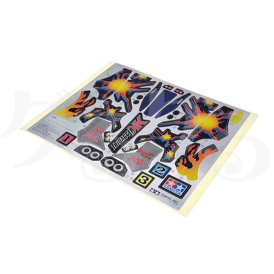 ミニ四駆 タミヤ 【ステッカー】 18629 トライダガーXX ステッカー
