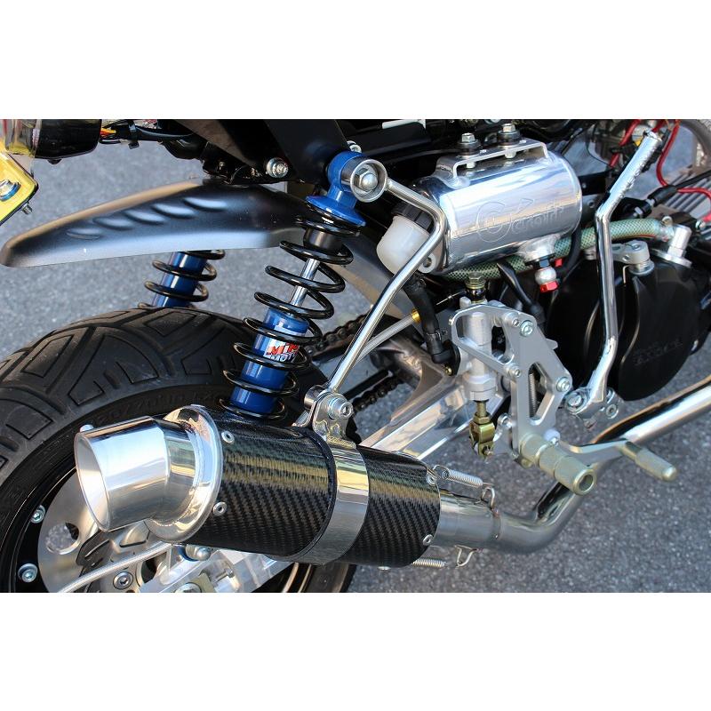 モンキーZ50Jストリートベーシックマフラーカーボン : ミニモト公式