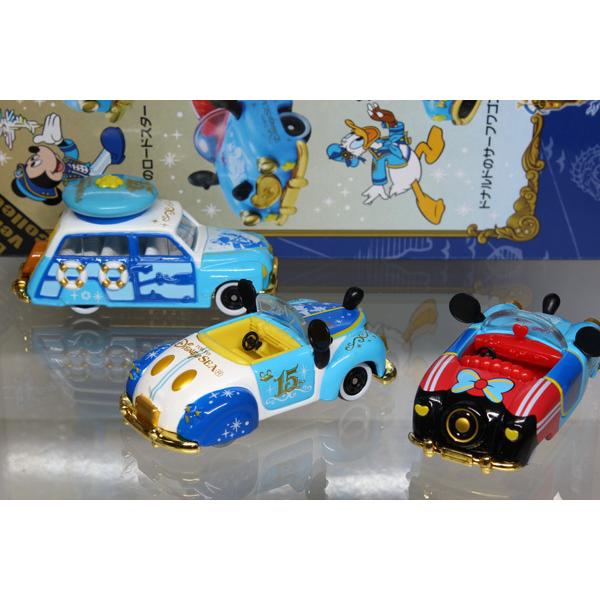 トミカ ディズニーシー15th記念3台セット(ミッキーのロードスター