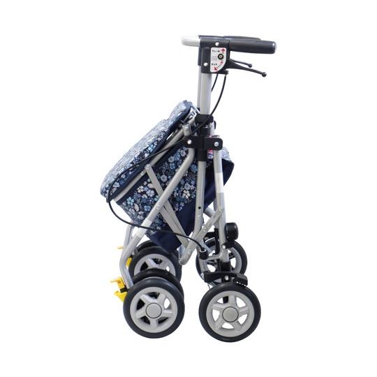 シンフォニースリム BOX 花柄紺 島製作所 : 介護用品専門店