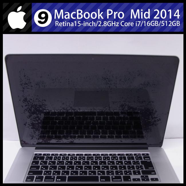 MacBook Pro ☆MacBook (Retina, 15-inch, Mid 2014)・Core i7 2.8GHz