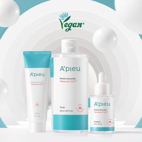 A'pieu（アピュー） A'pieu公式 テトラソーム CICA化粧水 300mL 韓国
