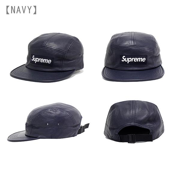 Supreme（シュプリーム） キャップ メンズ レディース 帽子 LEATHER